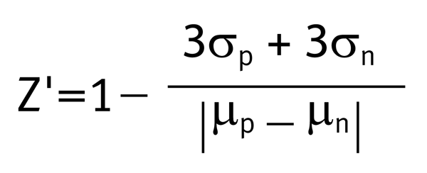 Formula Z Prime Value