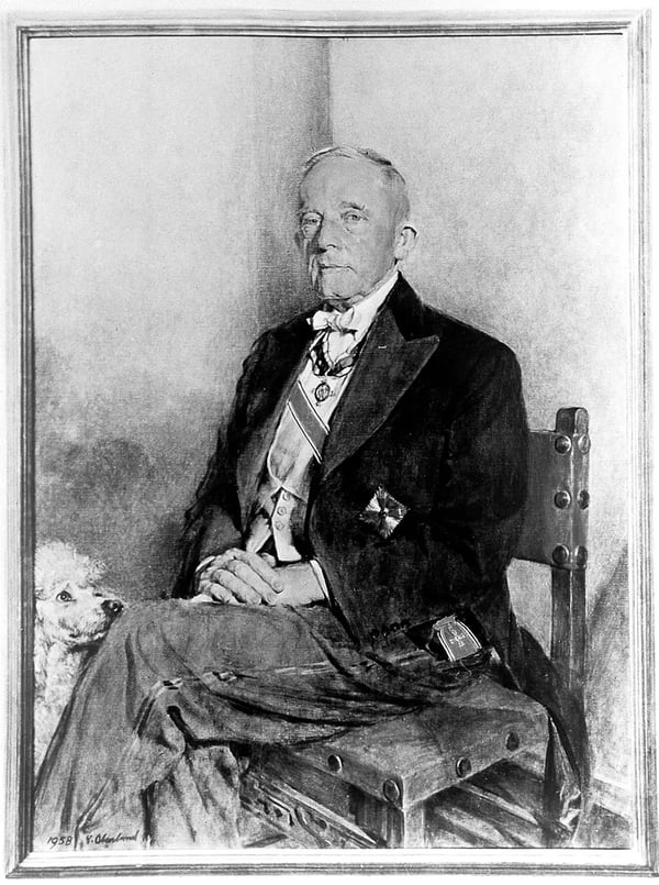 Fig. 3: Otto Heinrich Warburg: Nobel Prize laureate for Biology and Chemistry 1931. Credit: Wellcome Collection. Creative Commons CC-BY 4.0 license