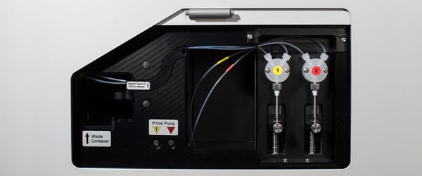 Fig. 1: Reagent injectors available with BMG LABTECH readers enable reagent delivery with the desired injection speed and injection volumes.