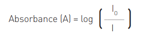 Formula Absorbance