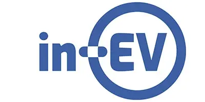 in EV logo