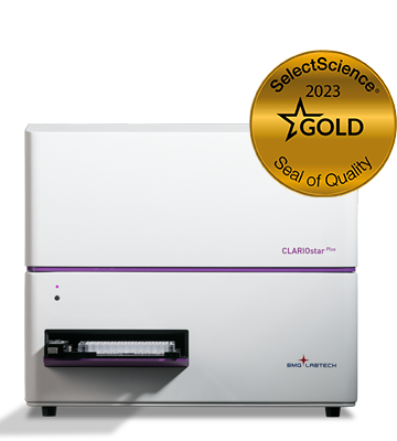 CLARIOstar with golden seal of quality