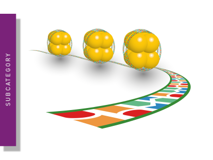 An illustration of nucleic acid interactions