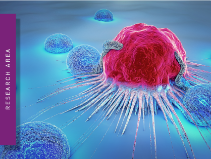 Illustration of a cancer cell