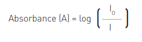 Formula Absorbance