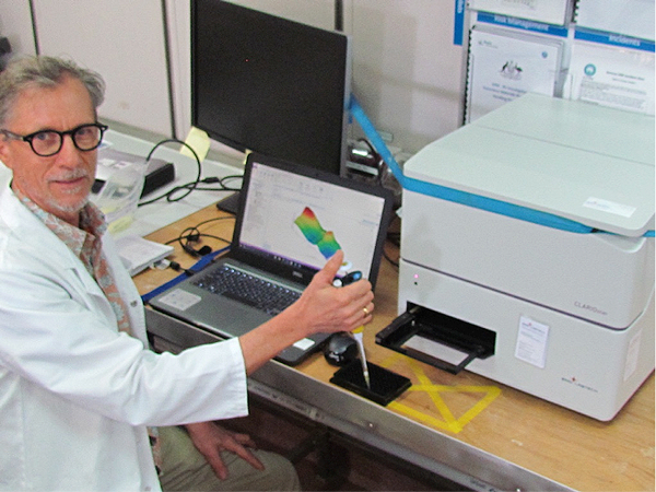 Fig. 2: The CLARIOstar was used for on board fluorescence and absorbance measurements.